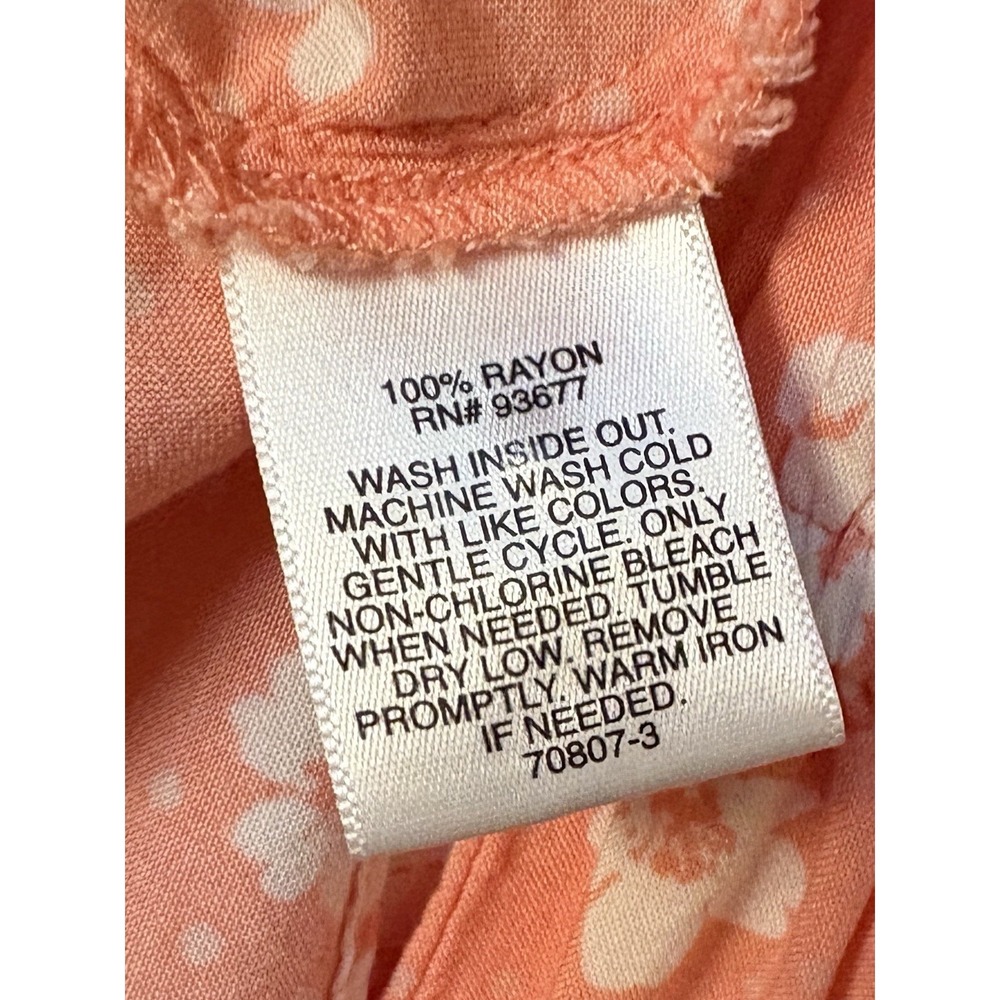 Payton & Parker Coral Floral Maxi Kentucky Derby Dress Sz M Cottagecore Romantic - Picture 10 of 14